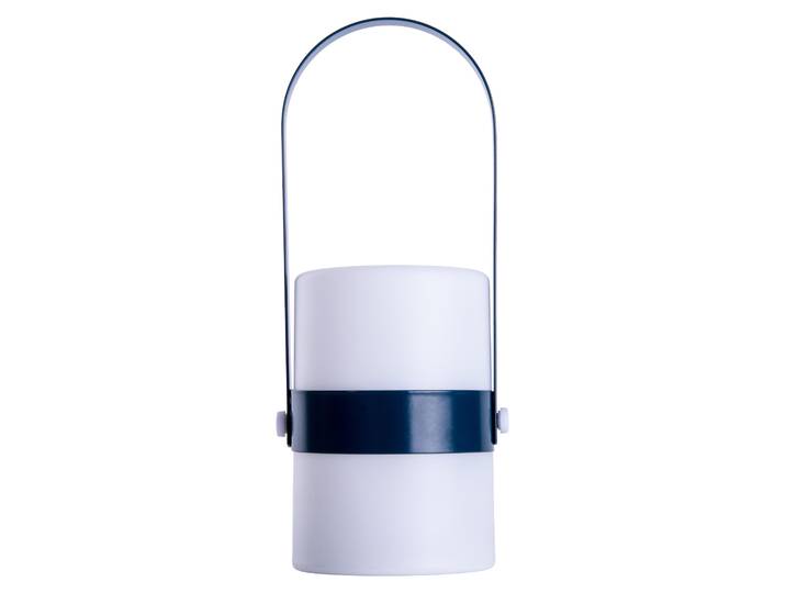 Lampe à accu Neo gris-bleu\, poignée incluse
