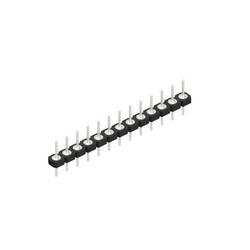 Fischer Elektronik Stiftleiste (Präzision) Anzahl Reihen: 1 10043847 10 St.
