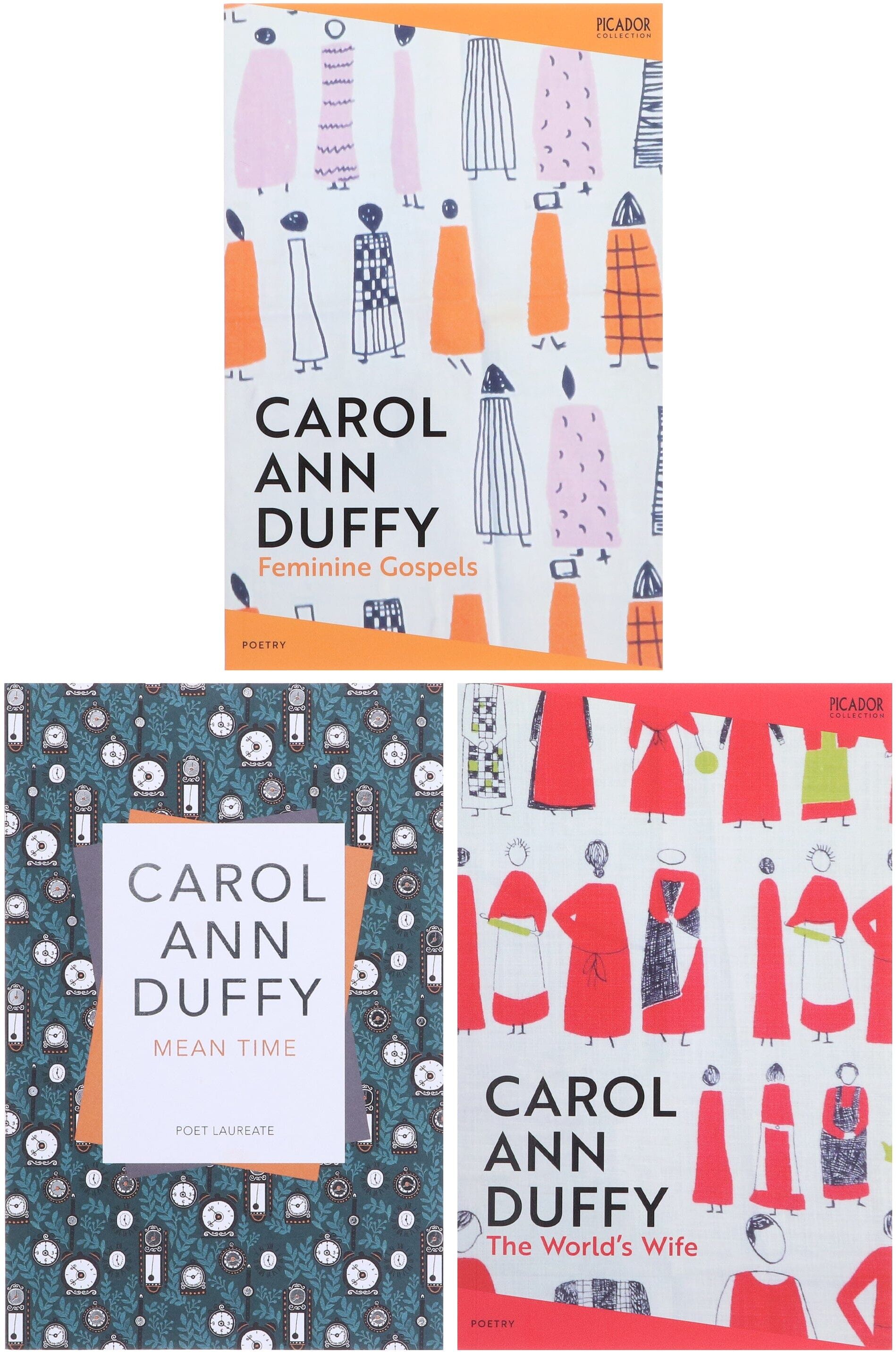 Carol Ann Duffy 3 Books Collection Set - Poetry - Paperback Macmillan