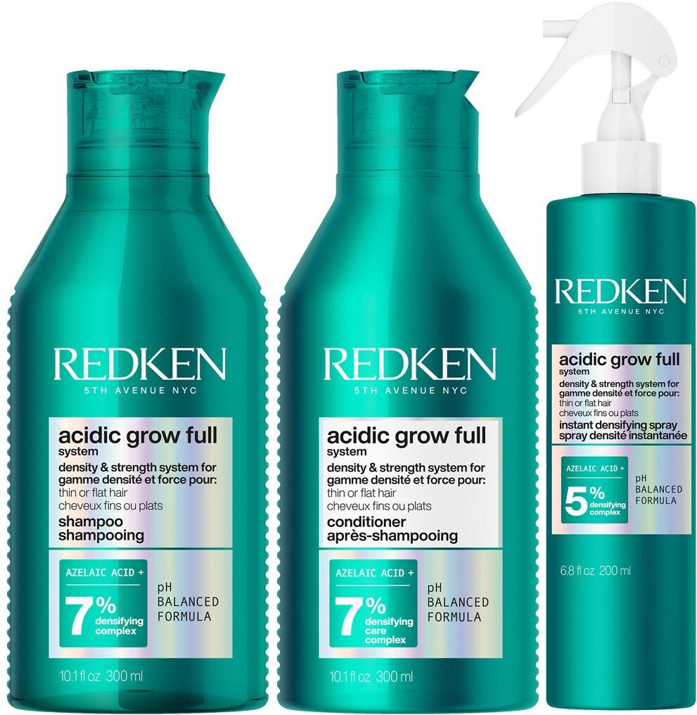 Redken Acidic Grow Full System Densifying Shampoo 300ml, Conditioner