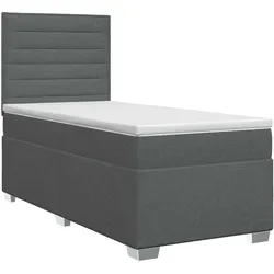 vidaXL, Boxspringbett, Boxspringbett (90 x 190 cm)