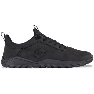 Barfußschuh LOTTO, Damen, Gr. 37, schwarz (schwarz, grau), Synthetik, unifarben, Schuhe Barfußschuh, - zum schnellen Hineinschlüpfen