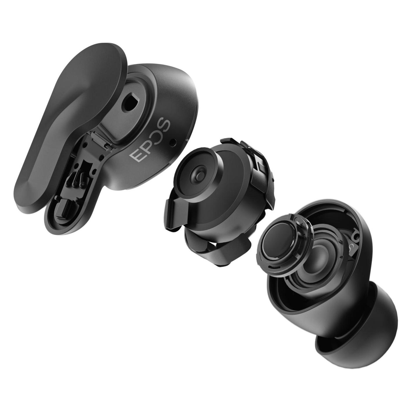 EPOS ADAPT E1 - Scandinavian Black (Kabellos, USB-C, Google Meet, Microsoft Teams, Zoom) (1001262)