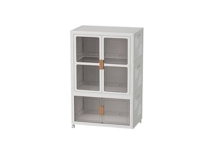 MCLIUJIA Mobiler Kleiderschrank Schrank Einfacher Kleiderschrank Freistehender Kleiderständer Armoires Abnehmbar Schneller und einfacher Aufbau(White 1)