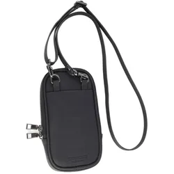 Audi Phone bag GT Microfiber black (Universal), Smartphone Hülle, Schwarz