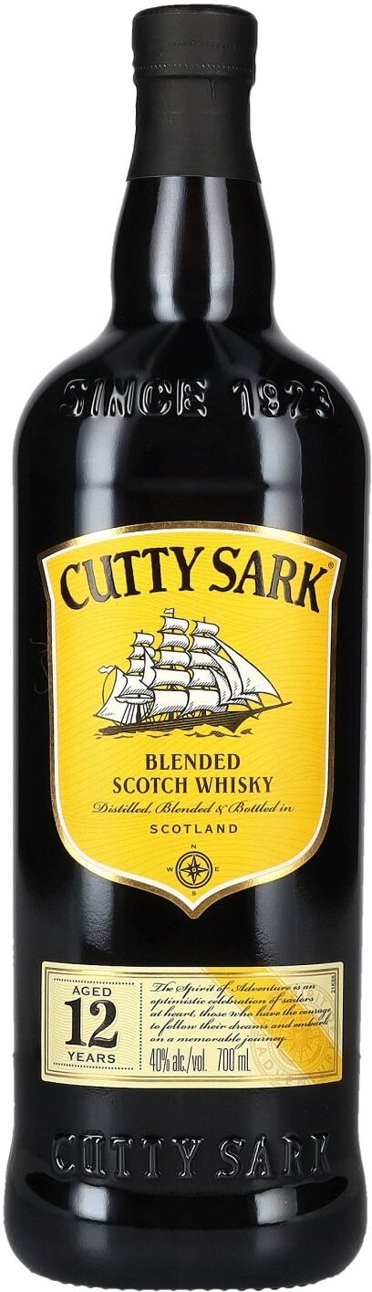 Cutty Sark Whisky Cutty Sark 12 Years Old Blended Scotch Whisky 40% Vol. 0,7l