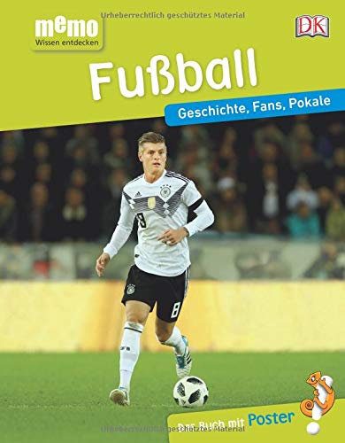 memo Wissen entdecken. Fußball: Geschichte, Fans, Pokale. Das Buch mit Poster! - Preis vom 09.10.2026 07:28:09 h