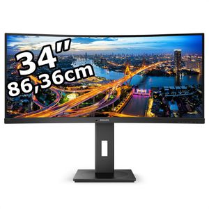 Philips Monitor B-Line 346B1C/00, 34 Zoll, UWQHD 3440 x 1440 Pixel, 4 ms, 100 Hz, Curved