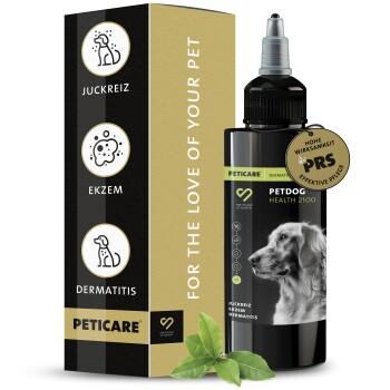 Peticare Spezial-Mittel für Hunde bei Sommerekzem Dermatitis Ekzem 100 ml