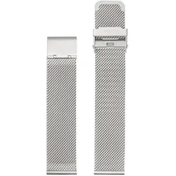 Komono Strap 20 Mesh (20 mm, Edelstahl), Uhrenarmband, Silber