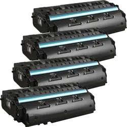 4 Kompatible Toner ersetzt Ricoh 407246 Multipack schwarz