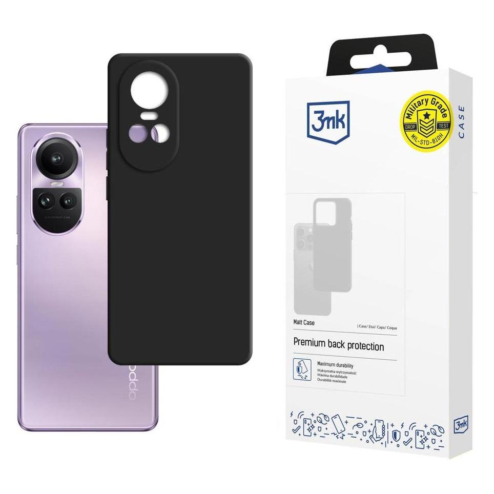 3MK Mattes Gehäuse für Oppo Reno 10 Pro schwarz (Oppo Reno 10 Pro) (1637320834)