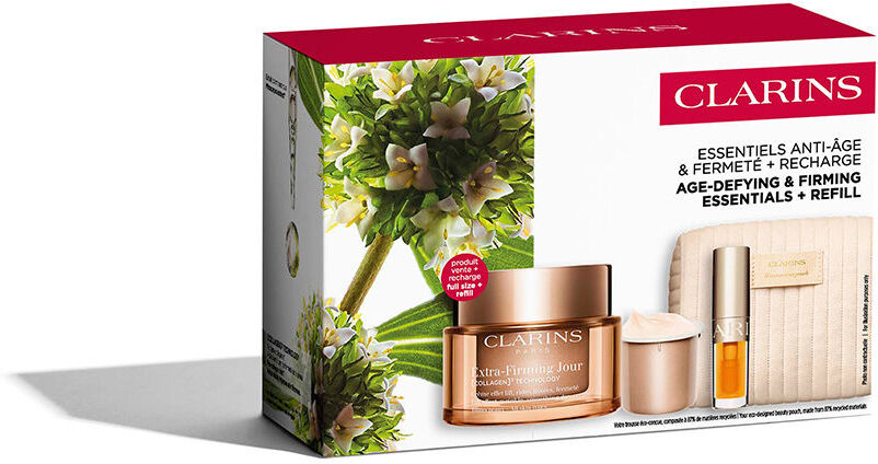 Clarins Crème Extra Firming Pour Tous Types De PEAU, Ensemble De 4 Pièces