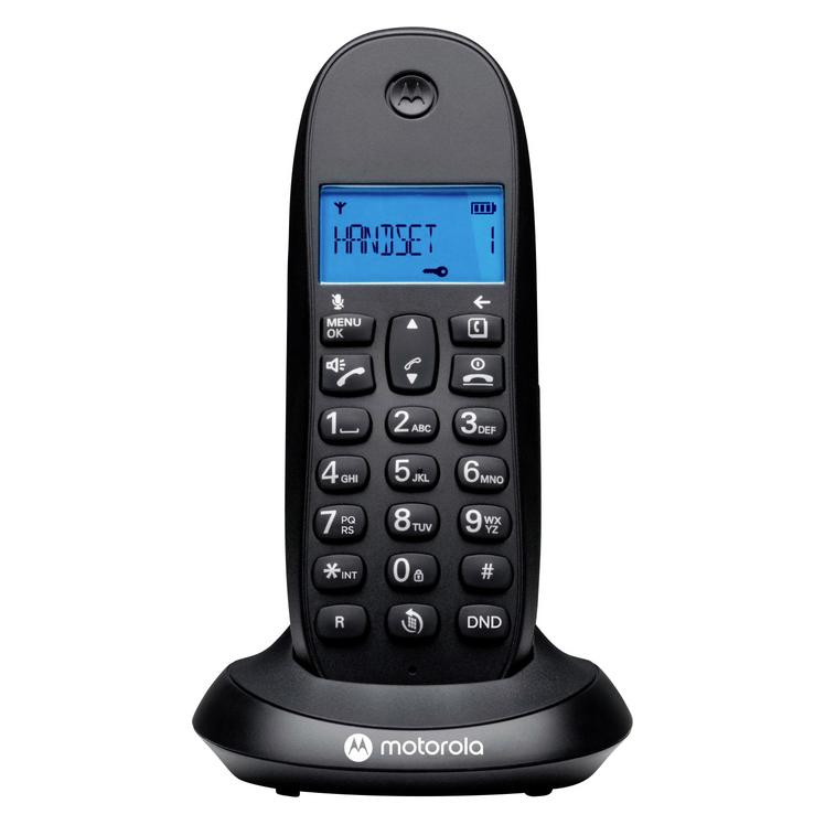 Motorola Telefono Inalambrico Dect Digital C1001cb+ (107C1001CB+)