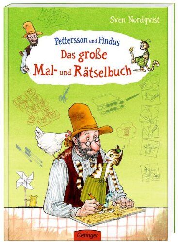 Christian Becker - Pettersson und Findus. Das große Mal- und Rätselbuch - Preis vom 09.10.2026 07:28:09 h