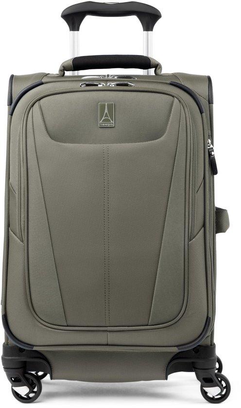 Weiches Reisegepäck-Set, bestehend aus: Erweiterbarem Handgepäck mit 4 Rollen/Weicher Tasche für unter den Sitz, leichtem Koffer, geeignet für Damen und Herren