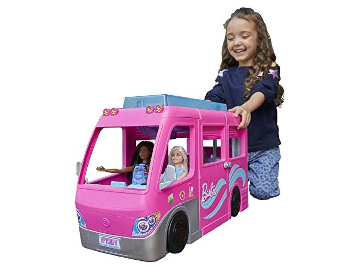 Barbie DreamCamper Spielset und Camping-Zubehör