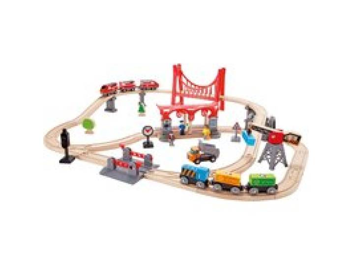 Eisenbahn-Set Verkehrsreiche Stadt