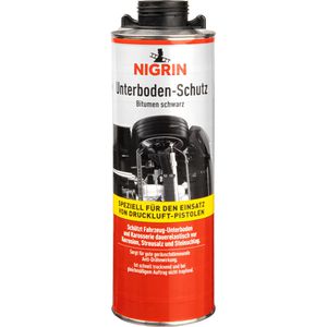 Nigrin Unterbodenschutz 74035, Bitumen, schwarz, für Metall und Kunststoff, Saugdose 1 Liter