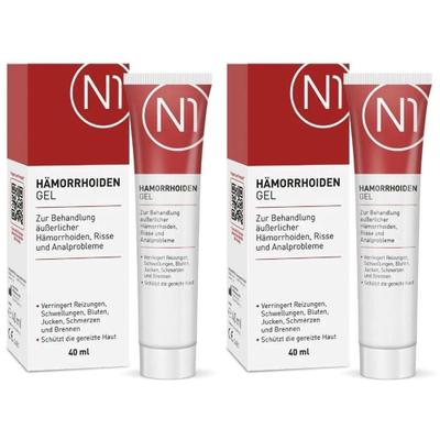 N1 Hämorrhoiden Gel x2 2x40 ml