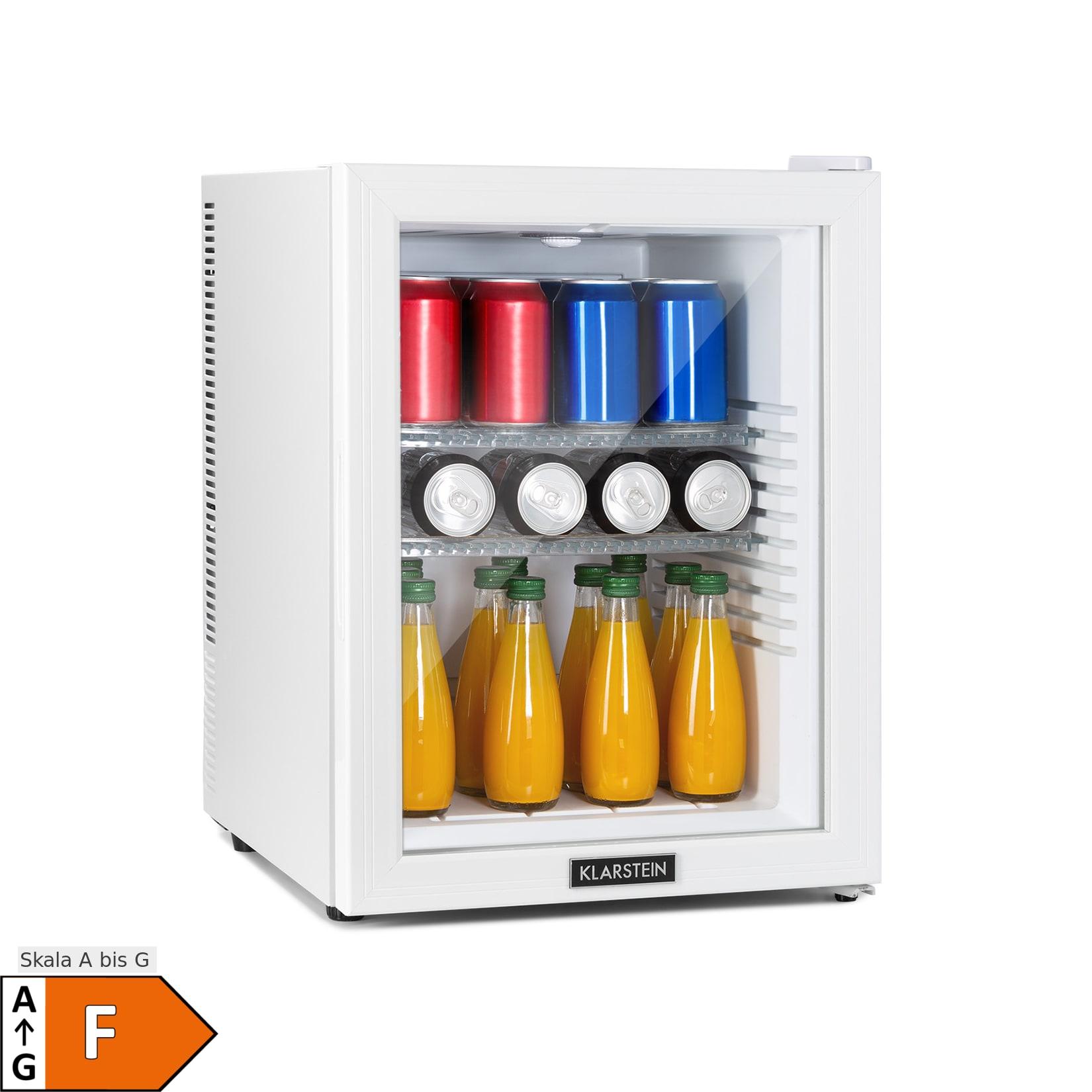 Brooklyn 42 Mini-Kühlschrank Glastür LED Ablage