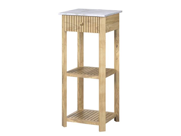 Étagère massive - Variante B 41 x 94 x 41cm Bois/Marron