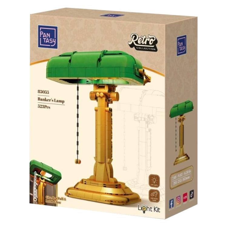 Pantasy "Lampe de Banquier - Bloc de Construction 523 pcs" (85055)