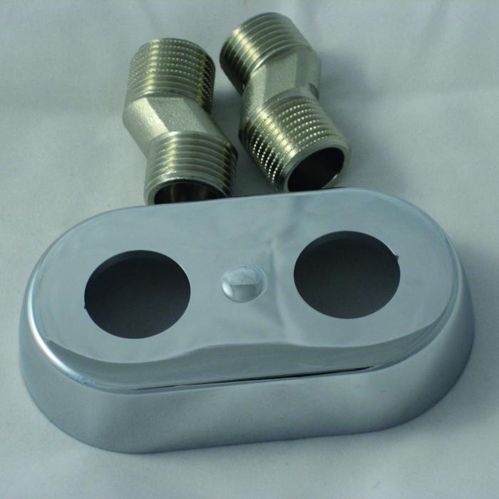 Kludi Wandanschluss 7595505-00 für 45mm-Armaturen chrom