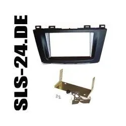 Radioblende MAZDA 5 Doppel-DIN ab 2011 schwarz Einbaurahmen Blende Dietz 13508