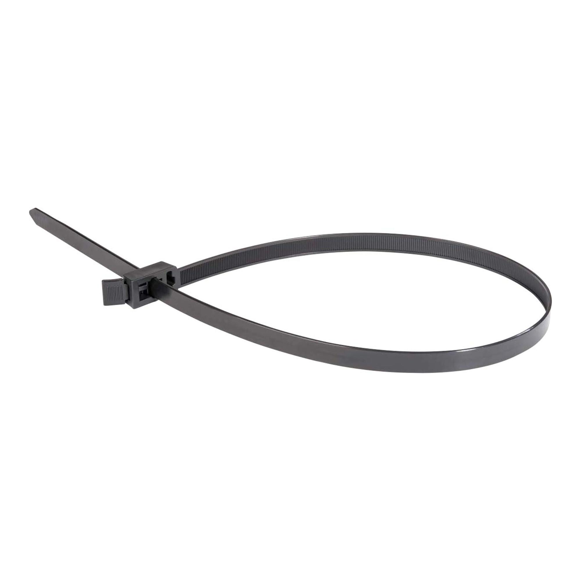 HellermannTyton Kabelbinder lösbar Speedy Tie ThekenBox SPEEDYTIE-HIRS-BK-V1 (115-00030)