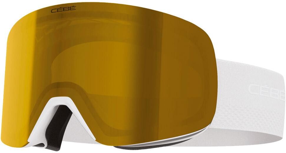 Cebe  - Striker 2 L White Brown Gold Mirror - Masque de Ski