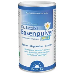 Dr. Jacob's Basenpulver plus Kalium Magnesium Calcium Citrat 300 g