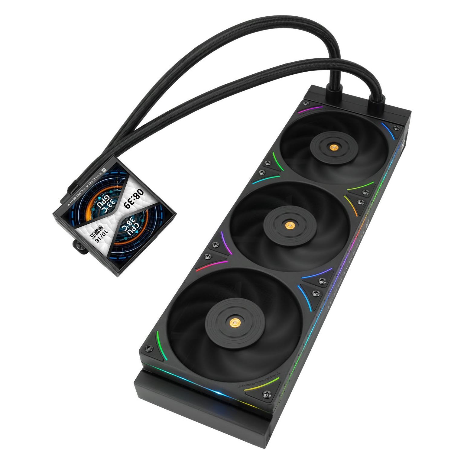 Thermalright Kit Watercooling AIO Hyper Vision UB RGB - 360mm (Noir) (HYPER VISION 360 UB ARGB BLACK)