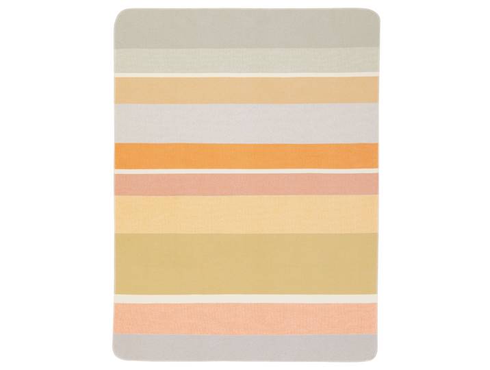 Wohndecke BIEDERLACK Wohndecke Stripe Oasis , bunt (multicolor), B:150cm L:200cm, Baumwolle, Wohndecken, Wohndecke, Sommerdecke aus reiner Baumwolle