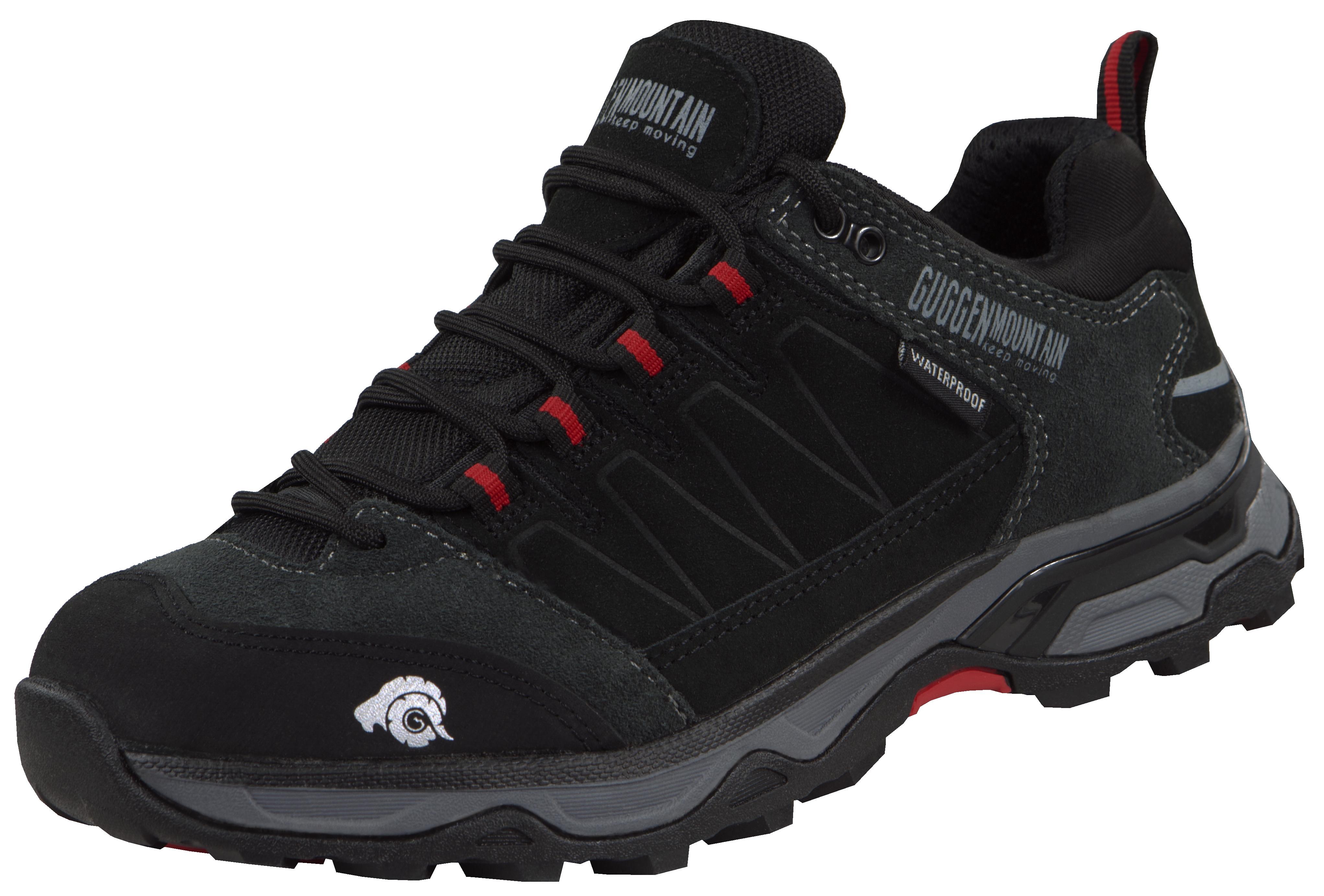 Damen Wandern Trekkingschuhe Schwarz