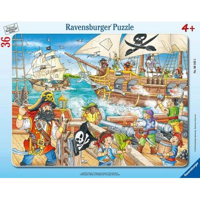 Rahmenpuzzle Ravensburger Angriff der Piraten 36 Teile