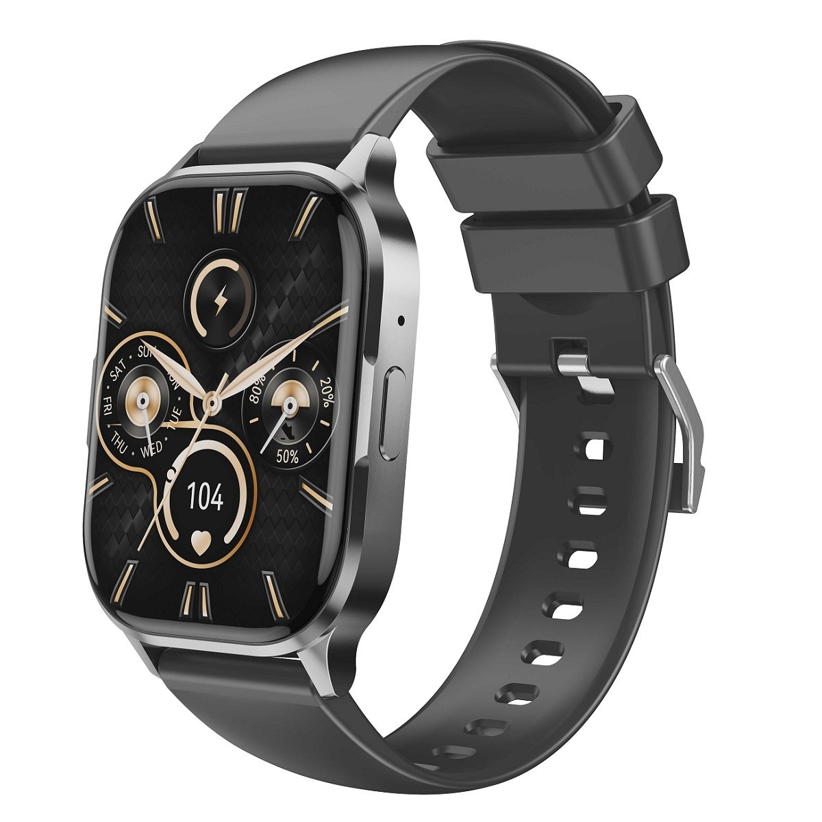 Xo Smartwatch J10 Amoled, zwart