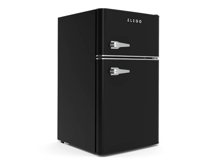 Kühlschrank mit Gefrierfach HOLO 90L schwarz