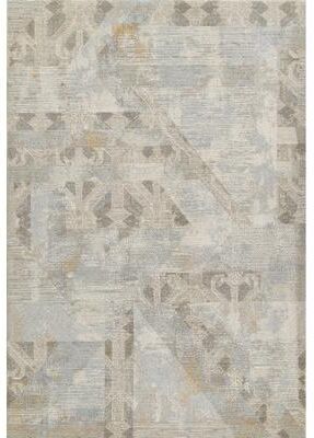 Momeni Samira Traditional Distressed Polyester Blue Area Rug