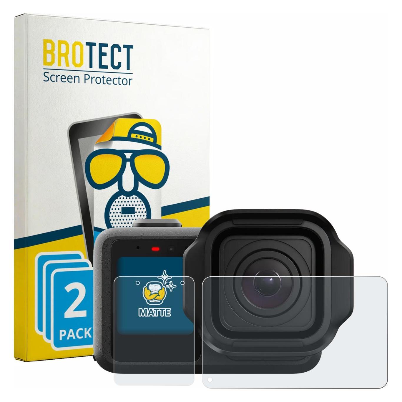 Brotect Entspiegelungsfolie für GoPro Mission 1 Pro Displayschutz Displayschutzfolie Folie Matt (1963745)