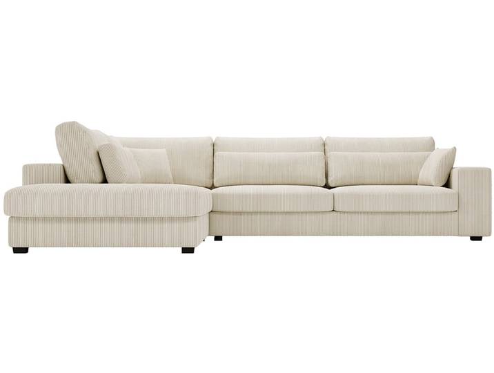 Ecksofa CARMEX Stoff ekrü