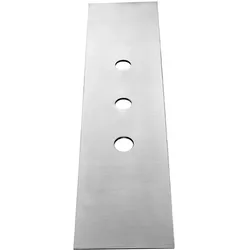 Gessi 3-Loch Dekor-Platte für Secur Box, Fliesenbankmontage, 01663149, Farbe: Finox Optik