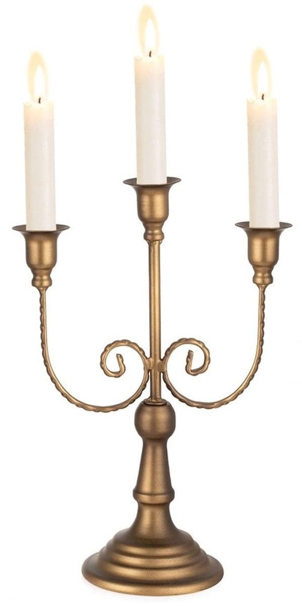 Omgoods Vintage kandelaar voor taperkaarsen