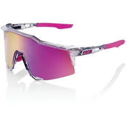 100% Speedcraft Tokyo Night Brille Polished Translucent Grey / Purple