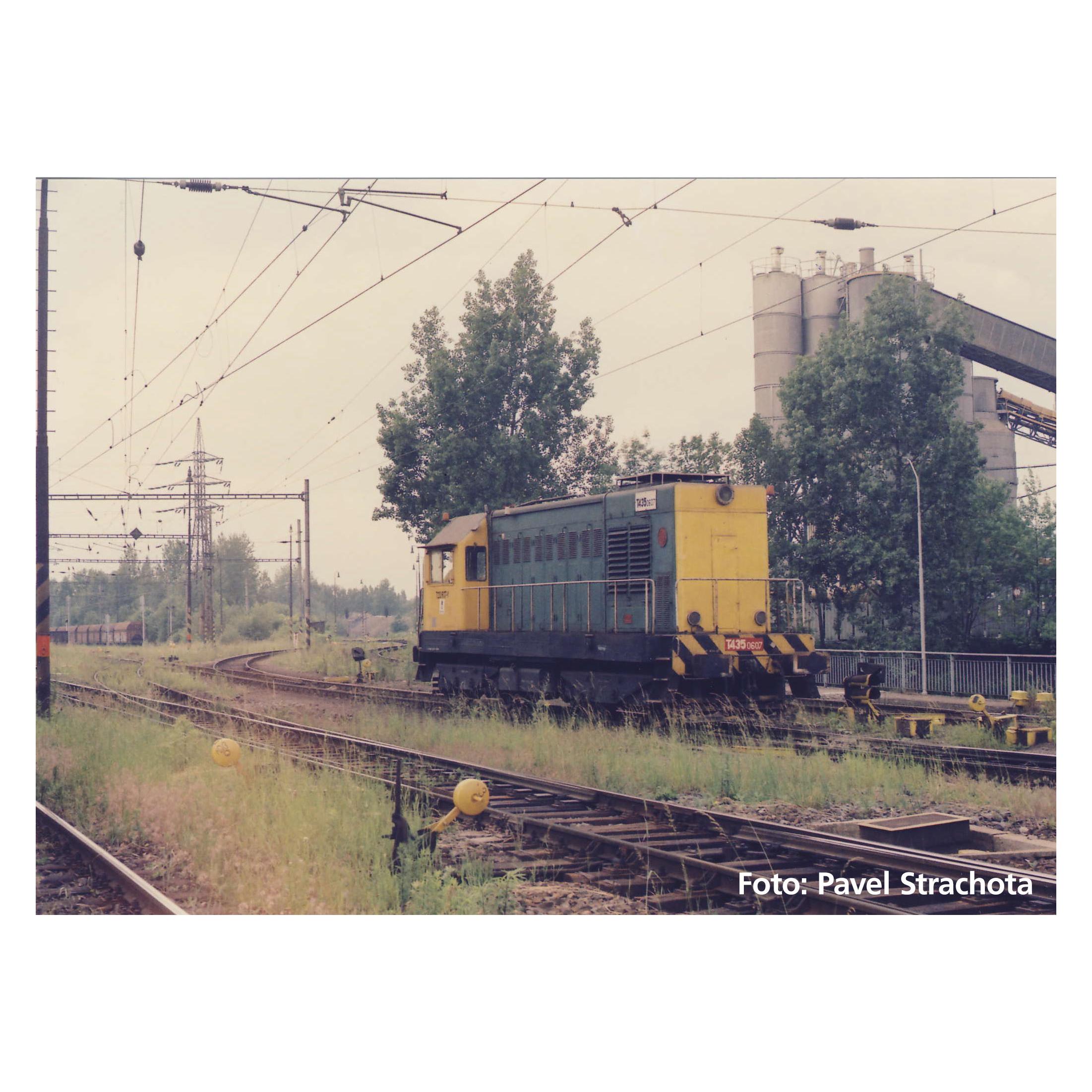 Piko Diesellok T435 Industrie III + DSS PluX22 DC (Spur H0) (52105)