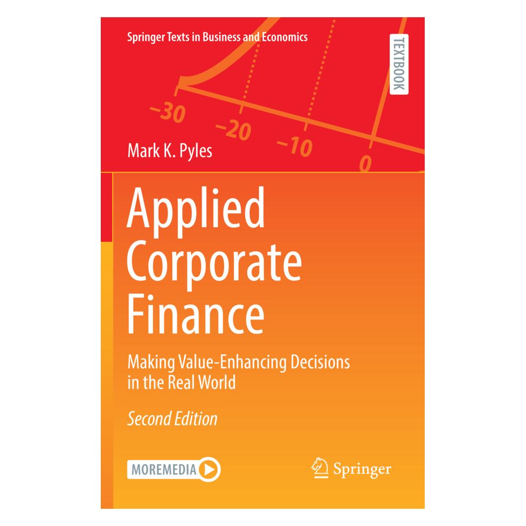 Springer Applied Corporate Finance (Englisch, Softcover, Mark K Pyles) (56916549)