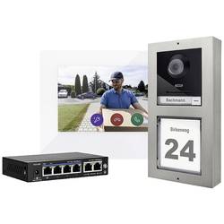 ABUS ModuVis Set M Video-Türsprechanlage LAN, WLAN Komplett-Set Grau-Aluminium TVHS20510