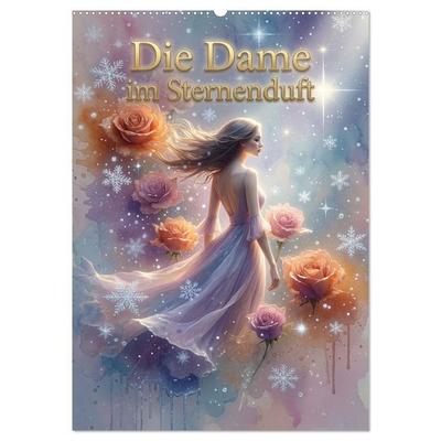 Die Dame im Sternenduft (Wandkalender 2027 DIN A2 hoch), CALVENDO Monatskalender
