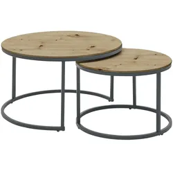 Couchtisch 2er Set   ¦ holzfarben
