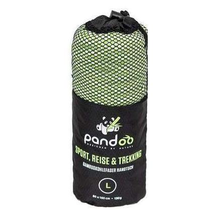 Pandoo Bambus-Handtuch, S - 80 x 40cm, grün (40 x 80 cm) (POBTS04)